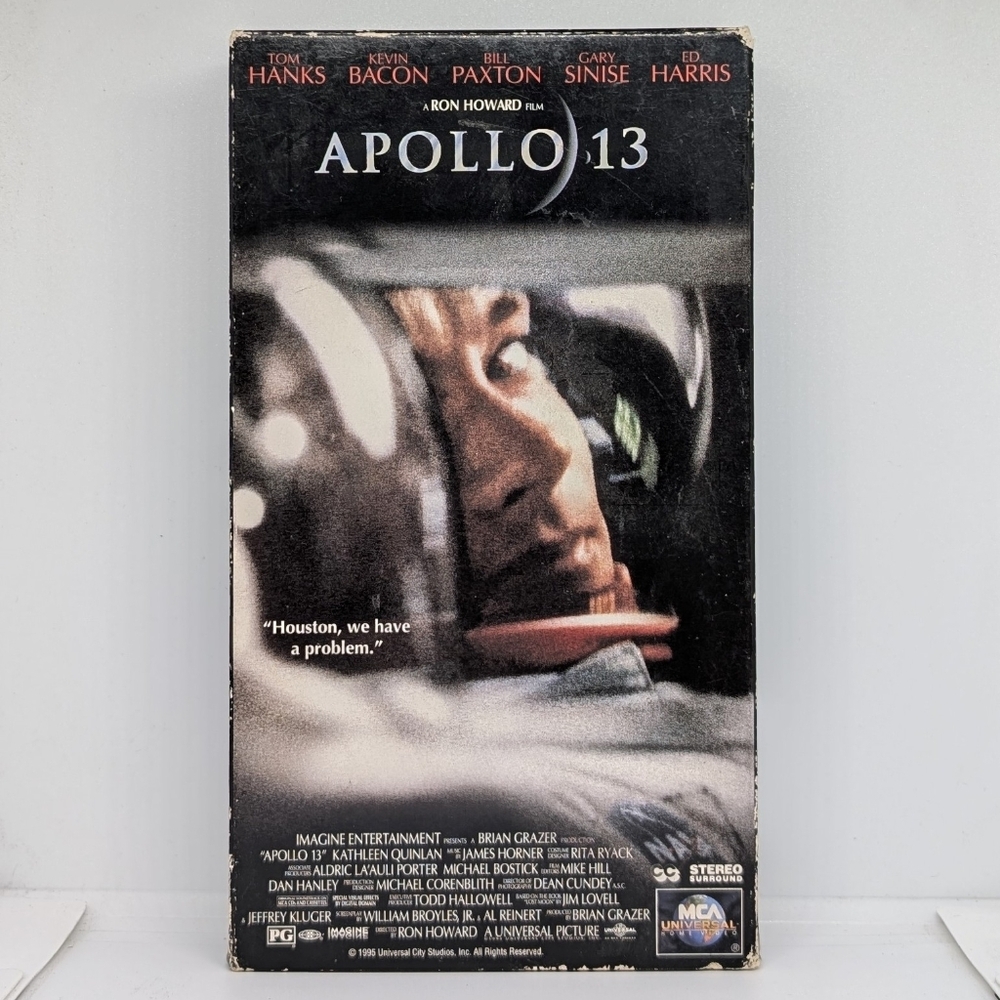 Apollo 13 (1995) VHS cassette movie